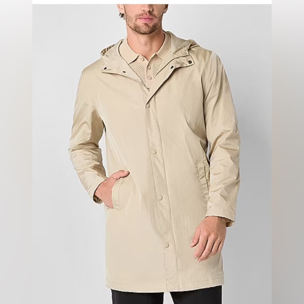 Stylus Mens Size XL Water Resistant Wind Resistant Midweight Anorak,New With Tag